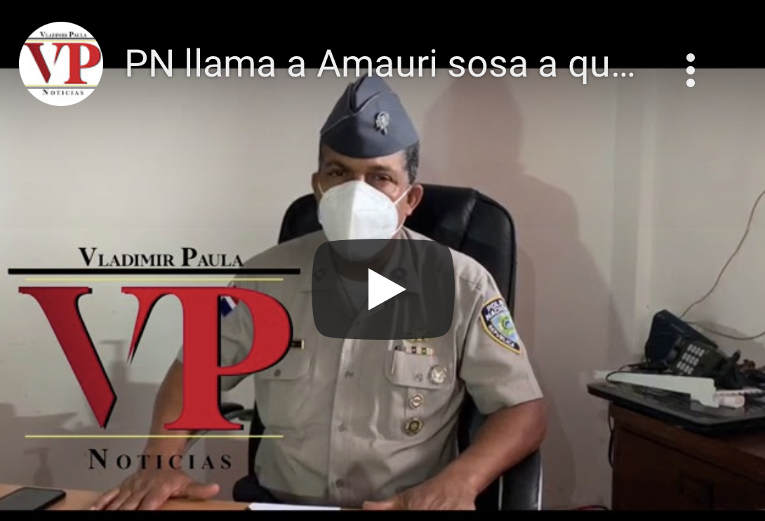 PN llama a Amauri sosa a que se entregue por muerte de motoconchista