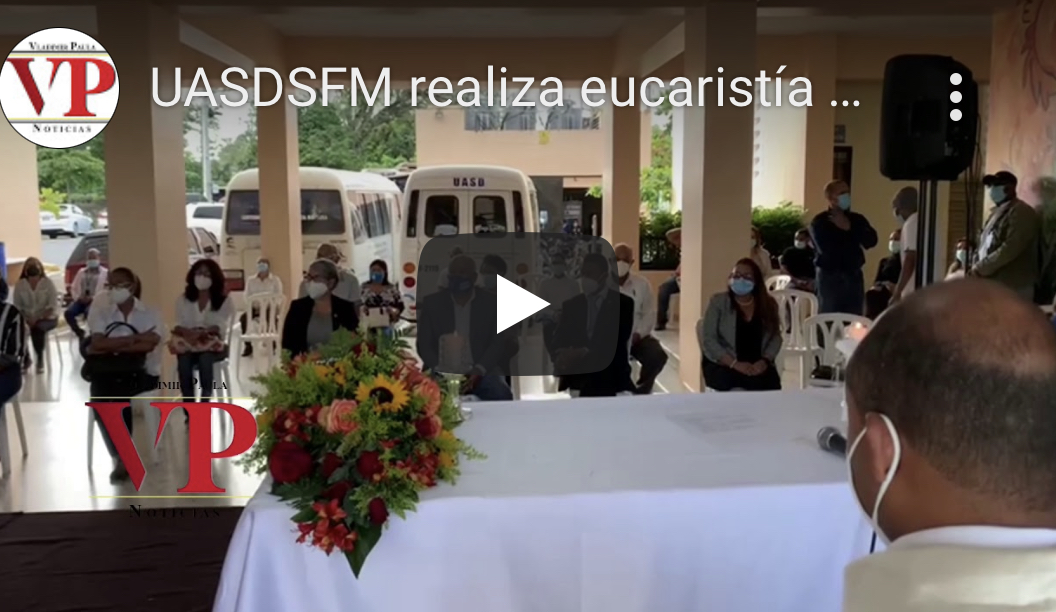 UASD SFM realiza eucaristía en memoria del maestro Jose Miguel Escalante y otros docentes que fallecieron