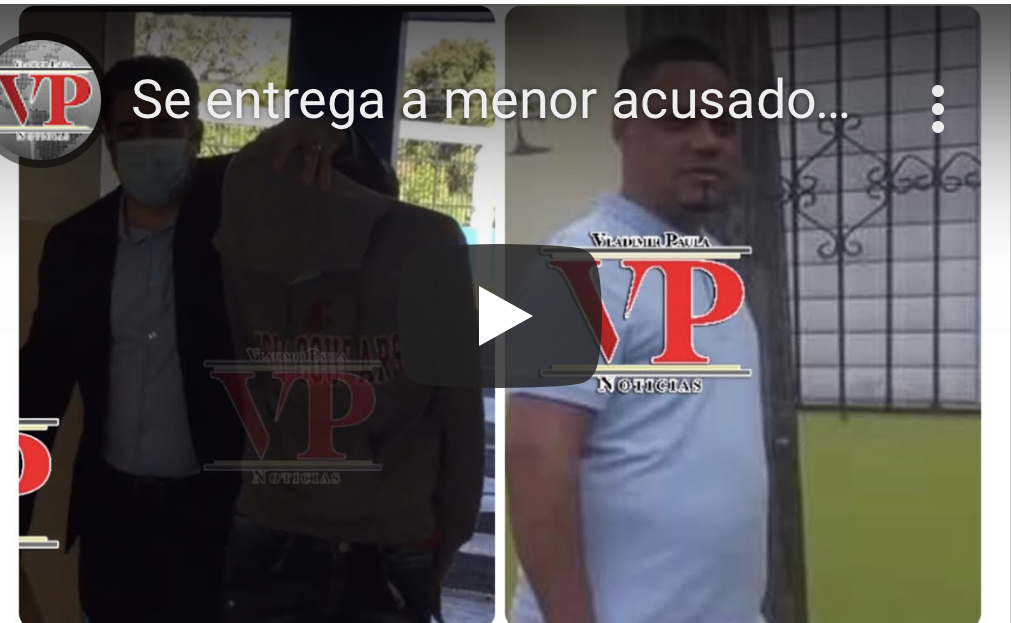 Se entrega menor acusado de matar hombre en sector Santa Ana, su madre dice es inocente