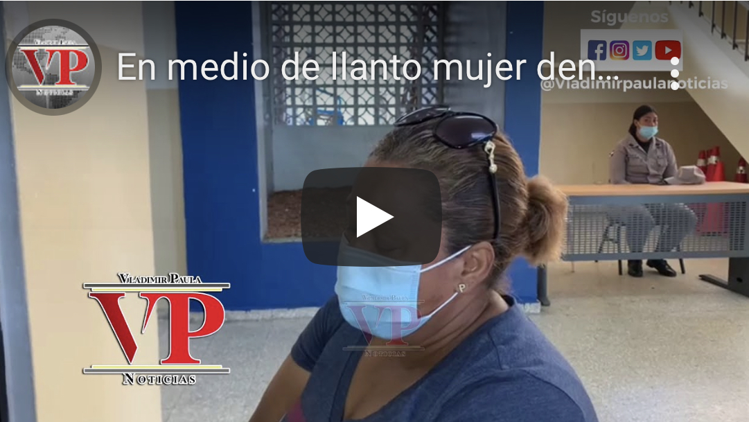 En medio de llanto mujer denuncia fue asaltada en urbanización Castellana SFM