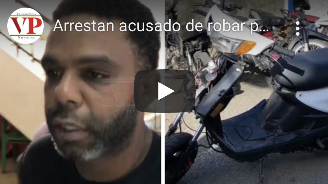 Arrestan acusado de robar passola en SFM, él afirma es inocente y que la PN siempre lo involucra