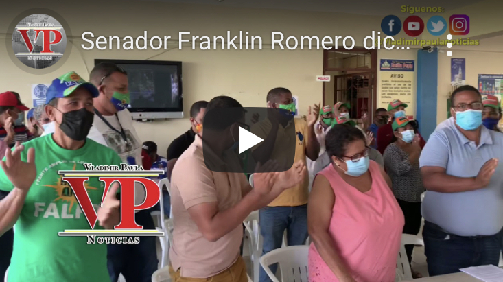 Senador Franklin Romero dice grupos populares tienen derecho al reclamo dentro del marco de la ley