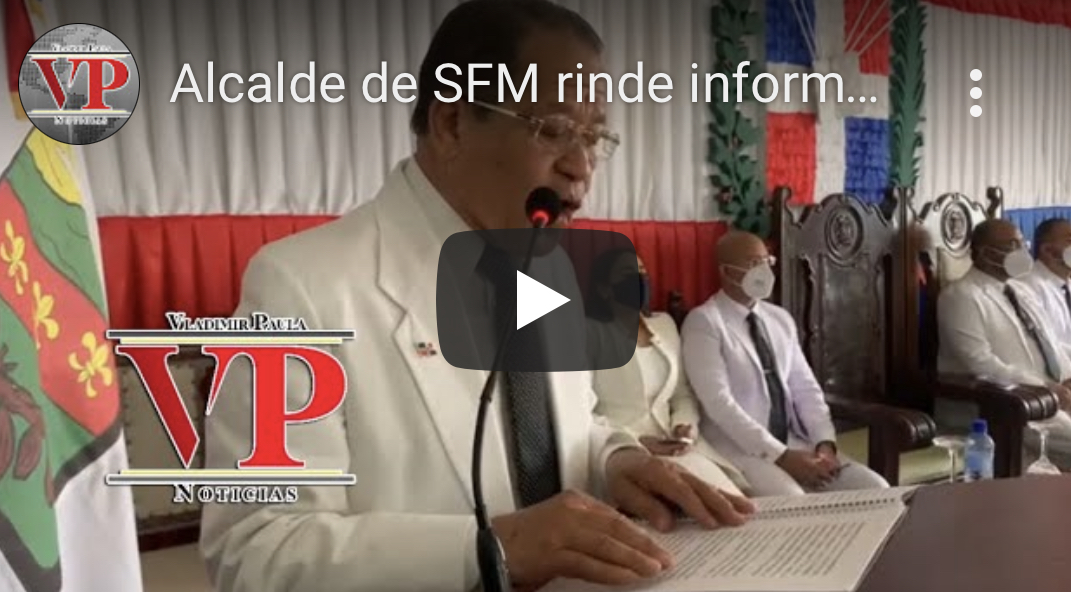 Alcalde de SFM rinde informe gestión 2020- 2021