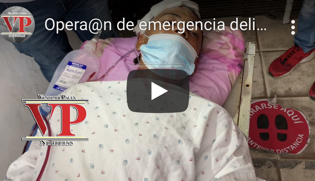 Operan de emergencia Delivery que recibió cachazo por un policía en SFM