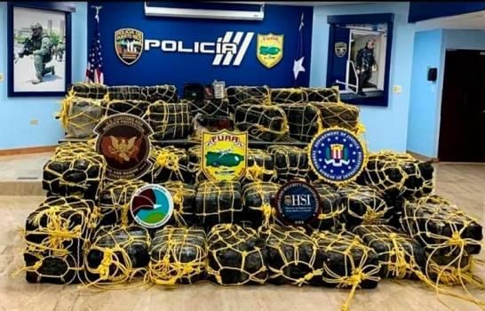 Histórica incautación de cocaína en Puerto Rico por 50 millones de dólares