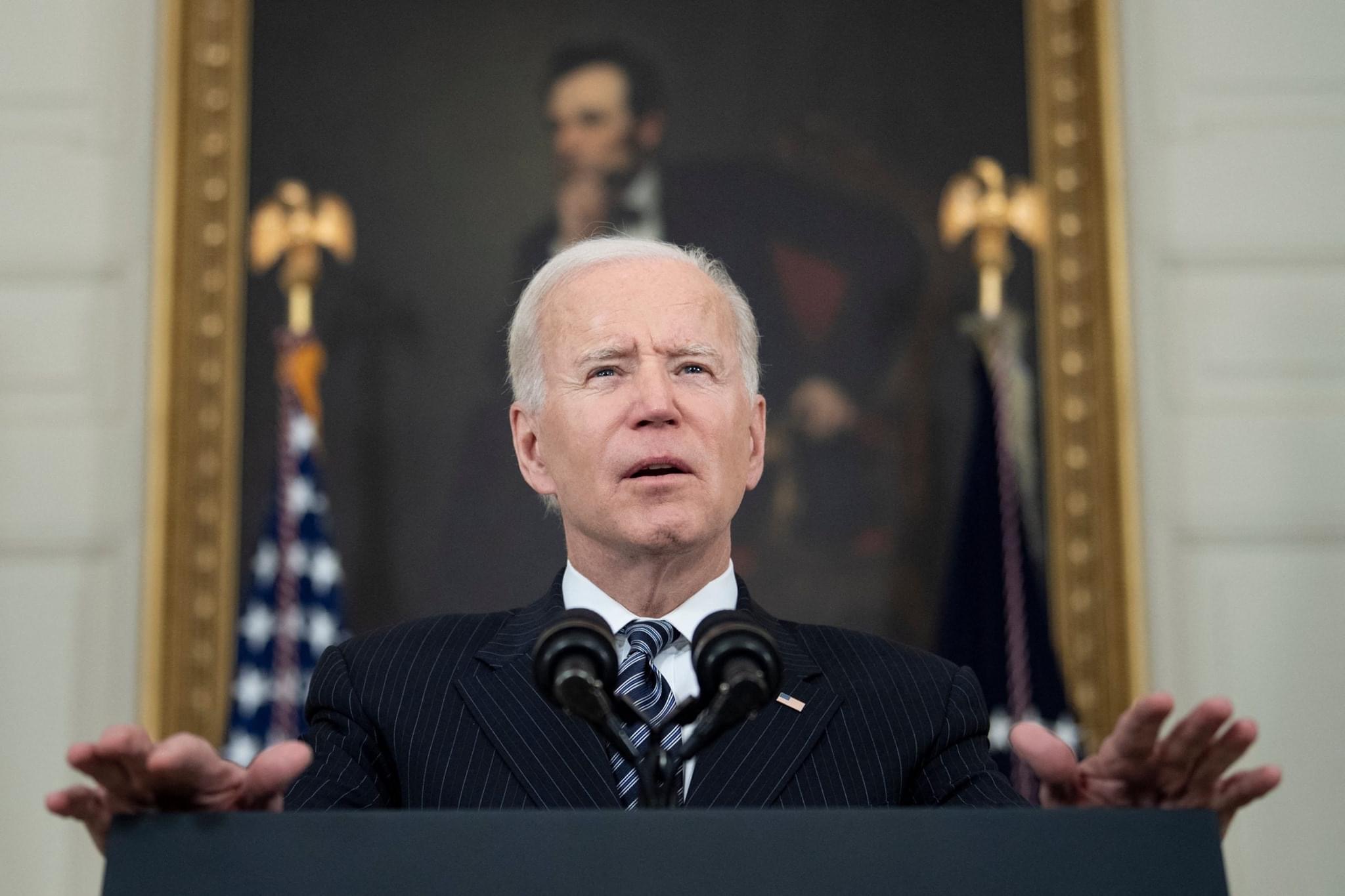 Biden hablará ante el Congreso de EEUU para marcar sus 100 días en el poder