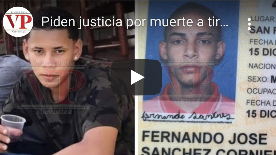 Piden justicia por muerte a tiros de joven en SFM; familiares identifican presunto matador