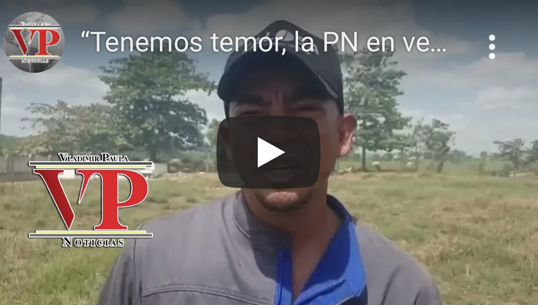 Regidor PRM “Tenemos temor, la PN en vez de protegernos nos mata y si no le damos dinero hay problema”