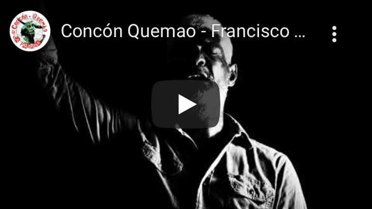 Concón Quemao versiona “Francisco Alberto Caramba!” en homenaje al Coronel Caamaño y Chico González.