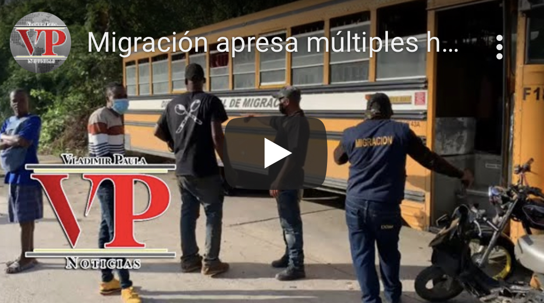 Migración apresa múltiples haitianos indocumentados en medio de operativo en SFM