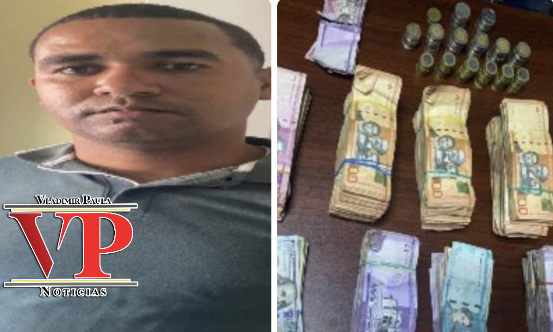 Arrestan mensajero acusado de autorobarse mas de 200 mil pesos en Villa Riva; él dice lo hizo por problemas económicos