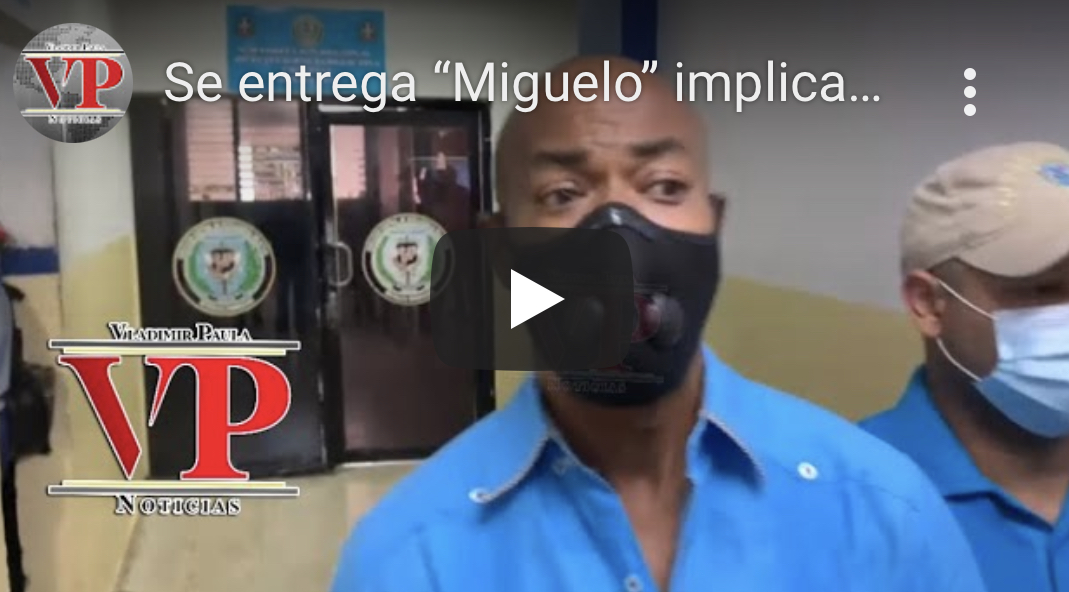 Se entrega “Miguelo” acusado de herir niña en sector Los Rieles SFM