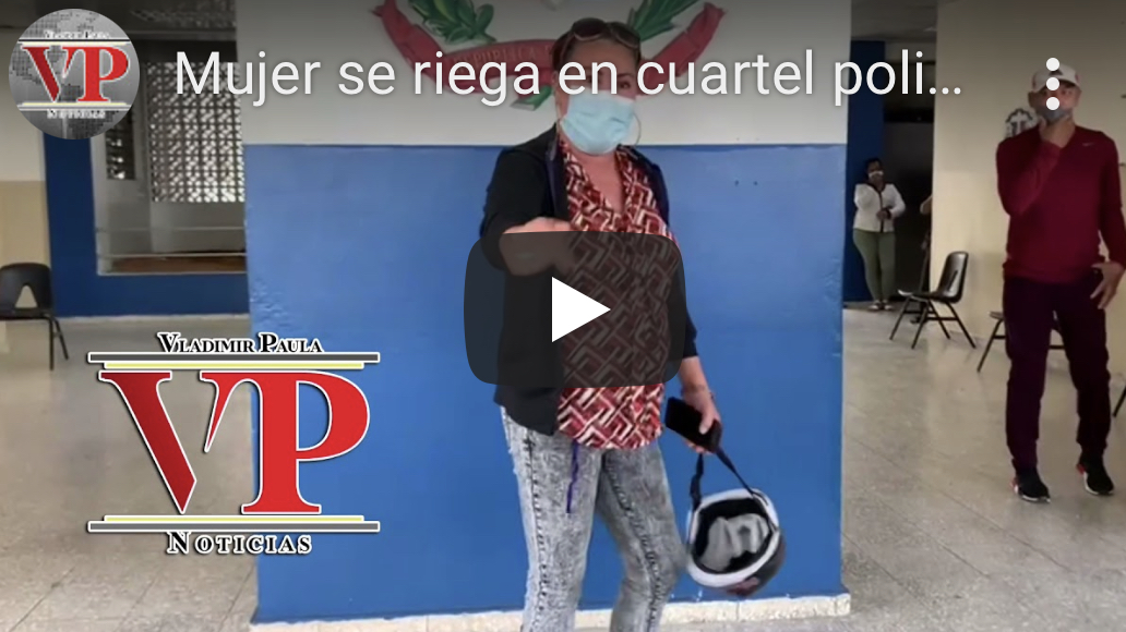 Mujer se riega en cuartel SFM defendiendo su hijos acusados de robo