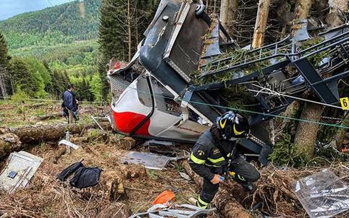 Italia investiga accidente de teleférico con 14 muertos