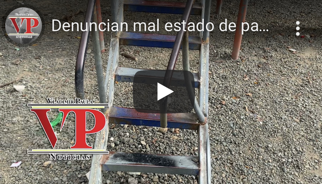 Denuncian mal estado de parquecito de recreación en sector los Rieles SFM
