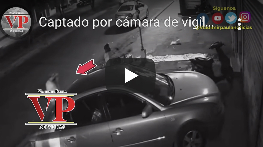 Captado por cámara de vigilancia hombre robando motocicleta en SFM