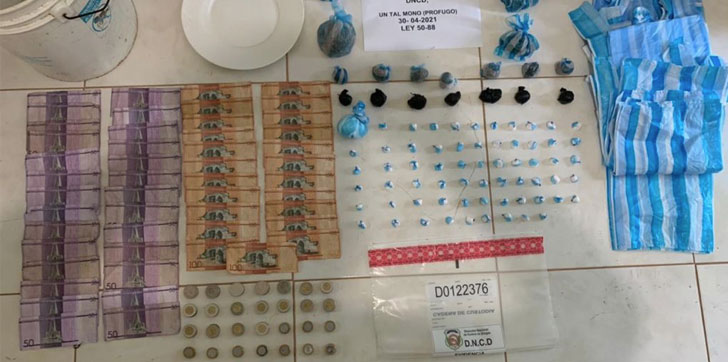 DNCD decomisa cientos porciones de drogas en Las Terrenas