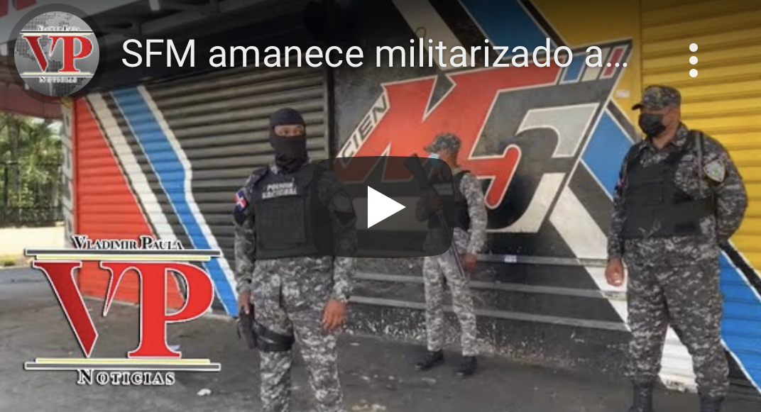 SFM amanece militarizado ante convocatoria a huelga por 48 horas