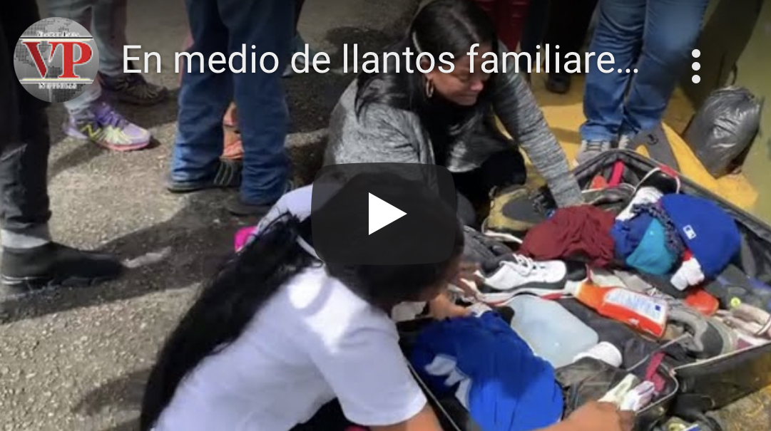 En medio de llantos familiares reciben pertenencias de preso ultimado en Fortaleza Duarte; maleta estaba perforada por los tiros