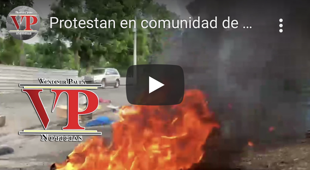 Protestan en comunidad de Guiza SFM demandando la recogida de basura