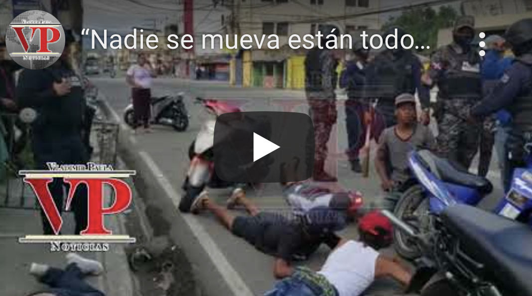 “Cállense, nadie se mueva están todos bajo arresto”