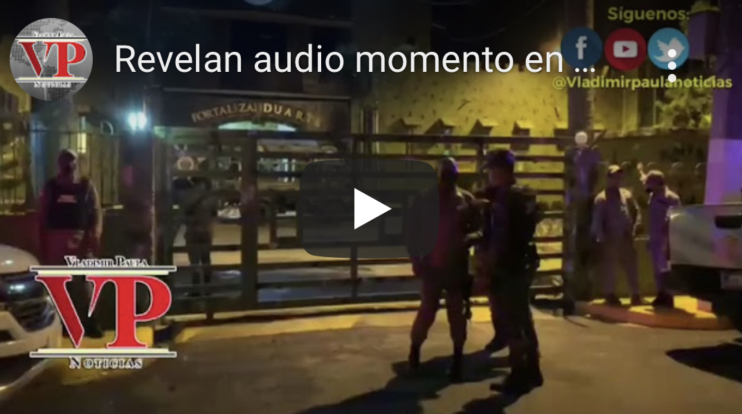 Revelan audio momento en que preso fue ultimado a tiros  por otro en fortaleza Duarte SFM