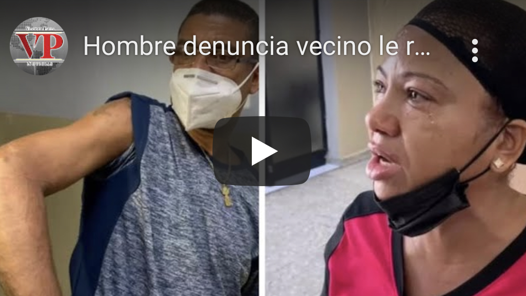 Hombre denuncia vecino le rompió un brazo de una pedrada; esposa agresor niega la acusación dice este es inocente