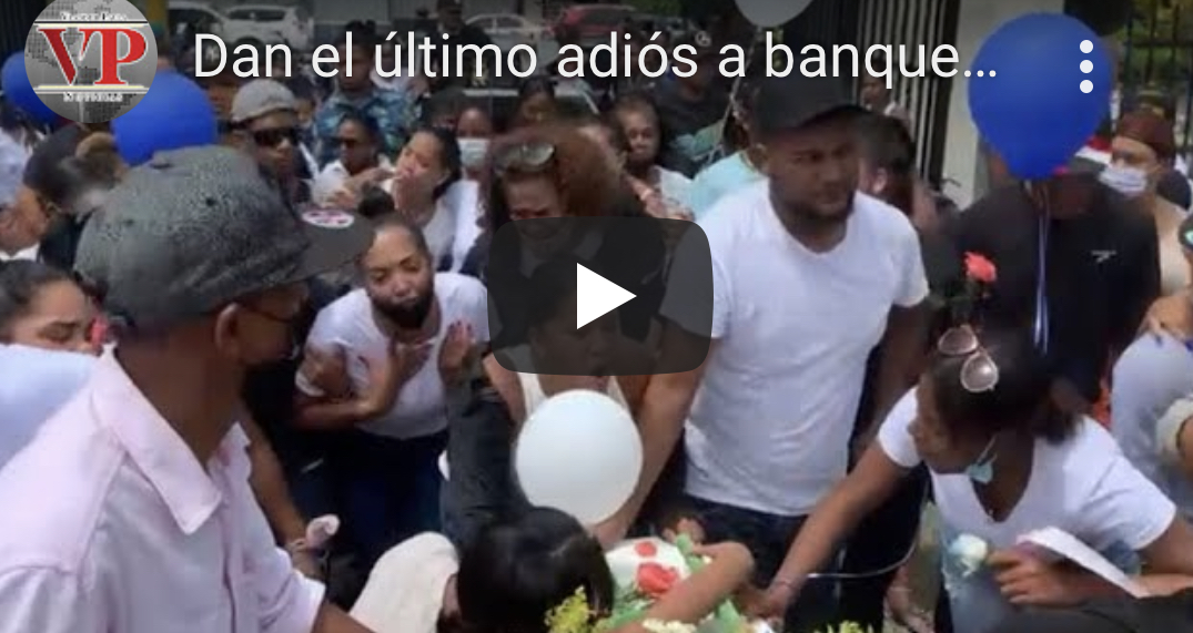 Dan el último adiós a banquera ultimada por su expareja en sector Santa Ana SFM
