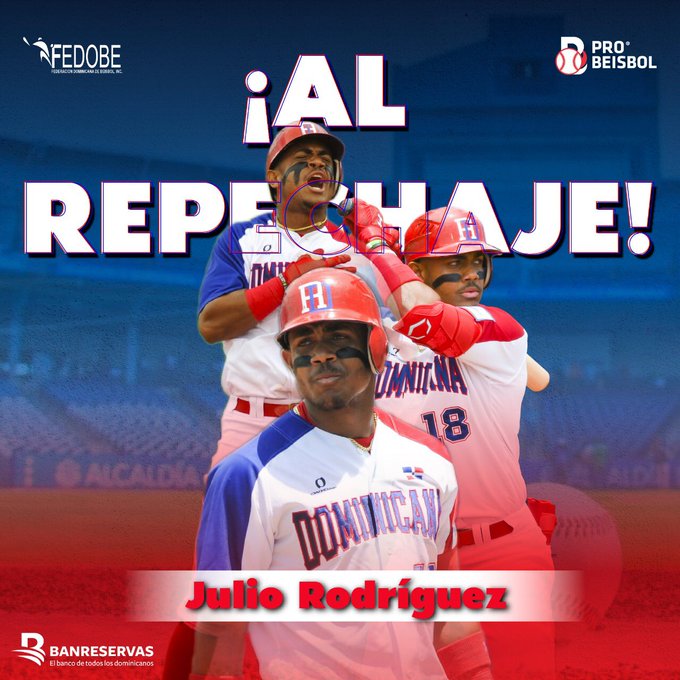 Mariners otorgan permiso a Julio Rodríguez para jugar en repechaje olímpico