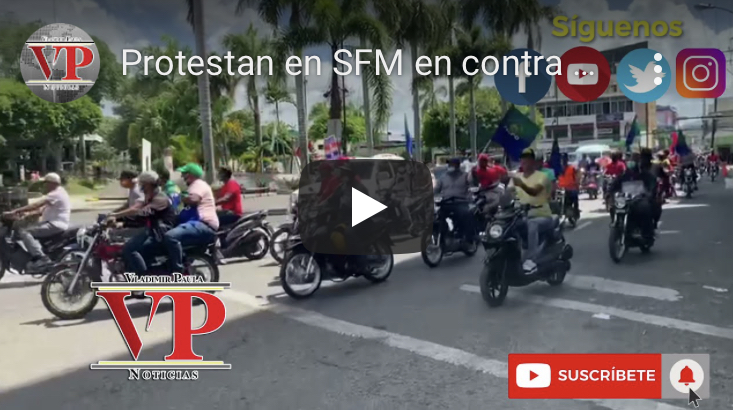 Protestan en SFM en contra de los abusos cometen agentes de la DIGESETT