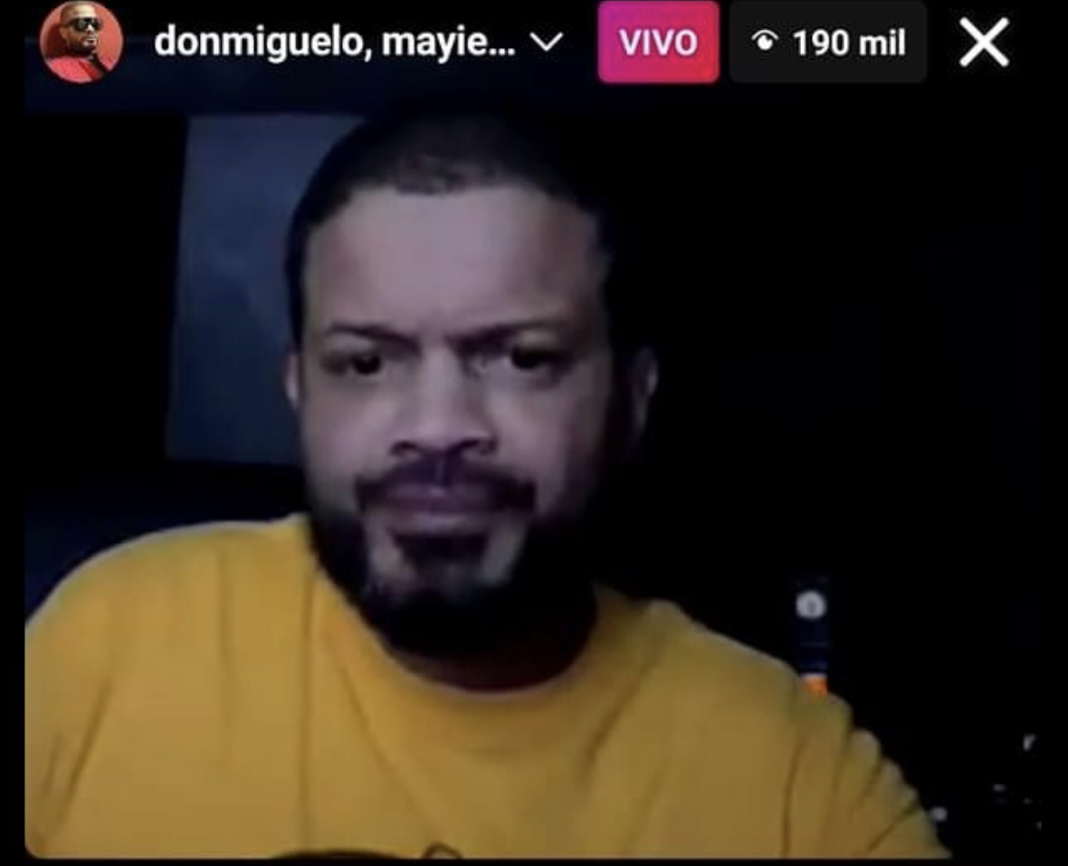 Don Miguelo hace competencia a los soberanos conectando más de 190 mil personas en su en vivo “De 0 a 10”