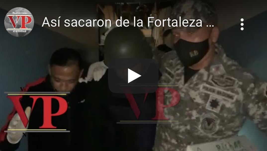 Así sacaron de la Fortaleza Duarte SFM al preso que mató otro a tiros en medio de motín