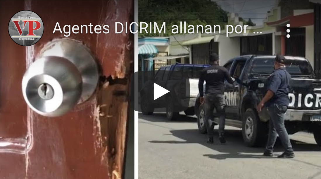 Agentes DICRIM allanan por error una vivienda en sector Pueblo Nuevo SFM