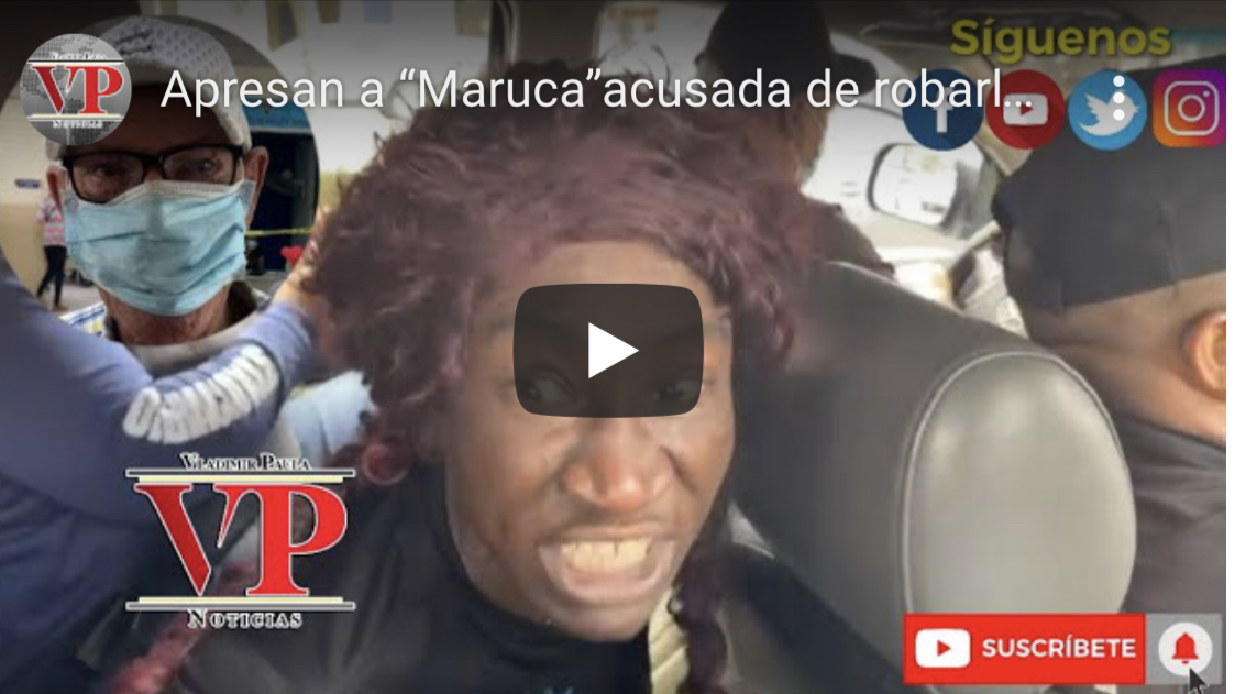 Apresan a “Maruca”acusada de robarle el revólver a un policía pensionado en SFM