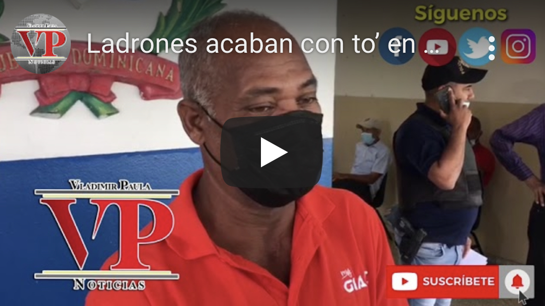 Ladrones acaban con to’ en un taller sector Santa Ana SFM