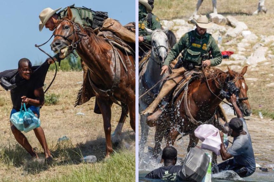 Estados Unidos deja de usar caballos para patrullar el cruce de haitianos en frontera