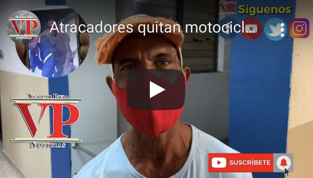 Atracadores quitan motocicleta a obrero en SFM; él acusa a un cuñado