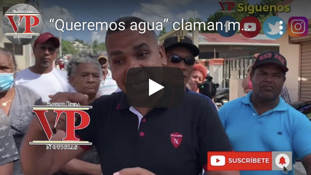“Queremos agua” claman moradores sector San Pedro SFM