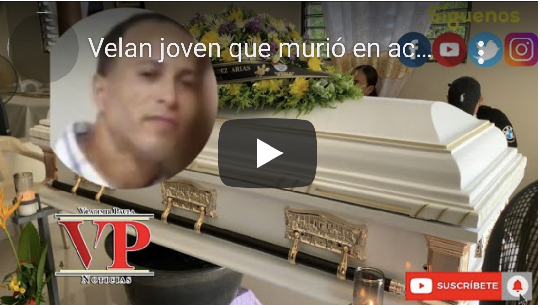 Velan restos de joven que murió en accidente de tránsito en comunidad de Guiza SFM