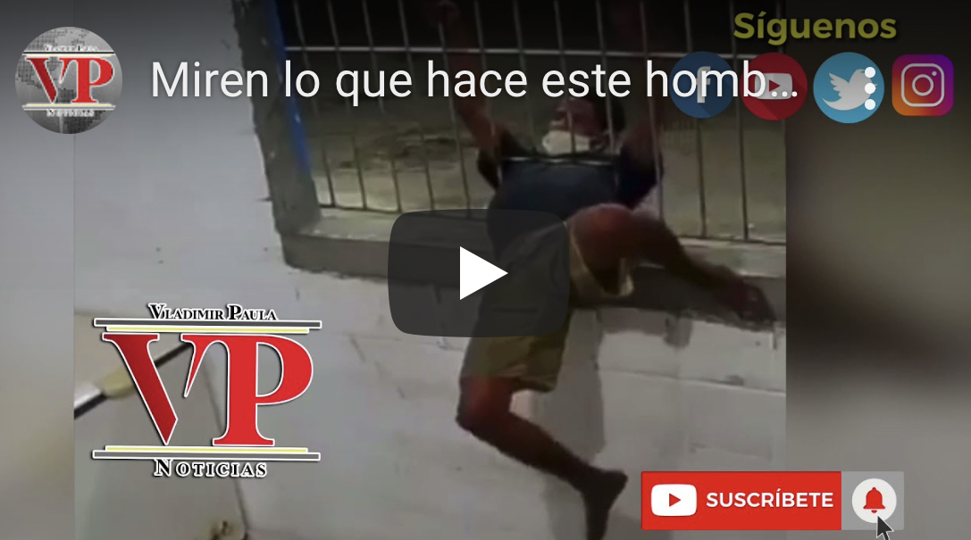 Miren lo que hace este hombre para robarse dos celulares