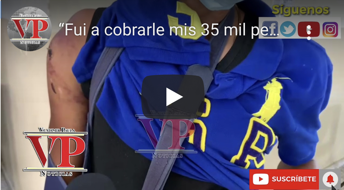 “Fui a cobrarle mis 35 mil pesos y me dio un tiro” denuncia joven del sector Las Colinas SFM