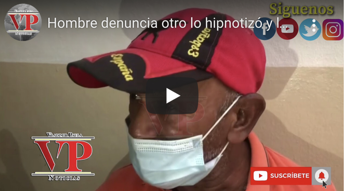 Hombre denuncia otro lo hipnotizó y le robo su motocicleta en SFM