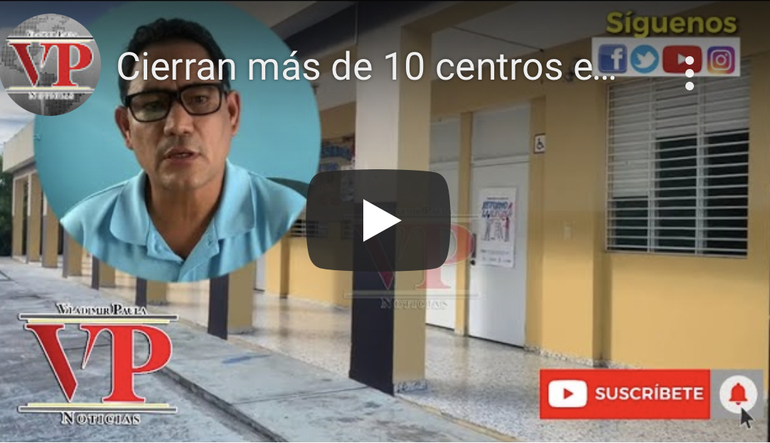 Cierran más de 10 centros educativos en SFM por casos de COVID-19