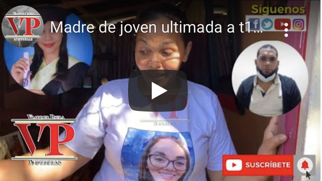 Madre de joven ultimada a tiros en SFM contenta ante captura de uno de los implicados; pide justicia