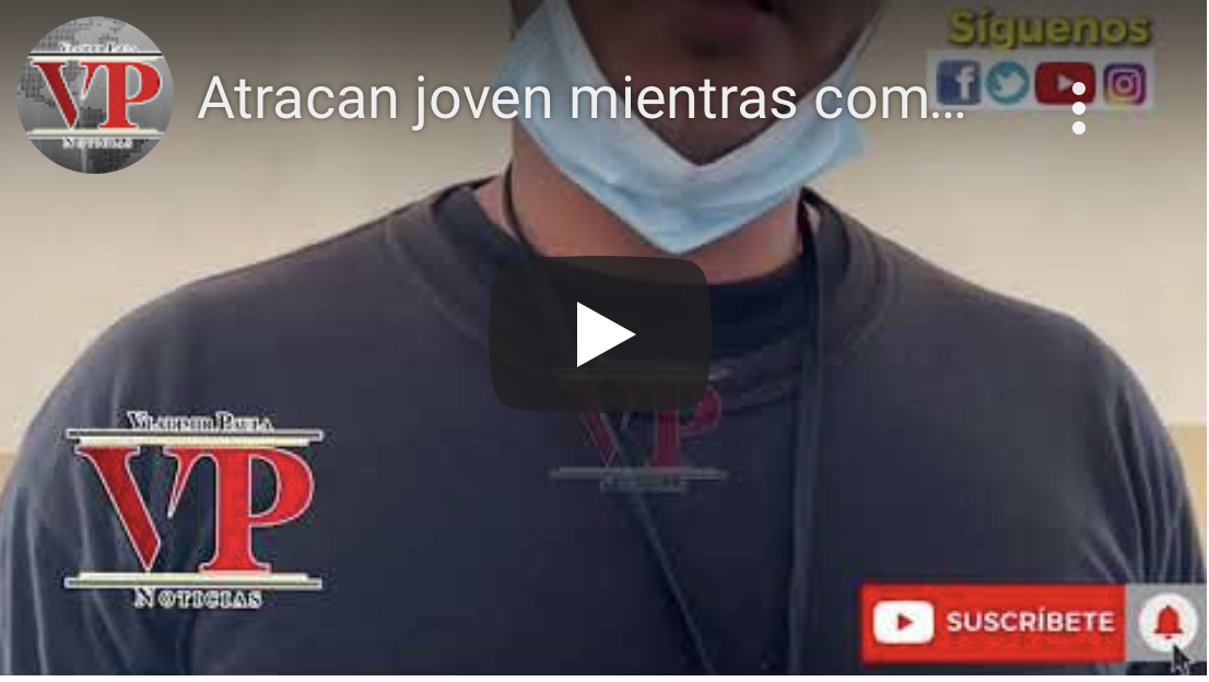 Atracan joven mientras compartía con su novia en sector Los Jardines SFM