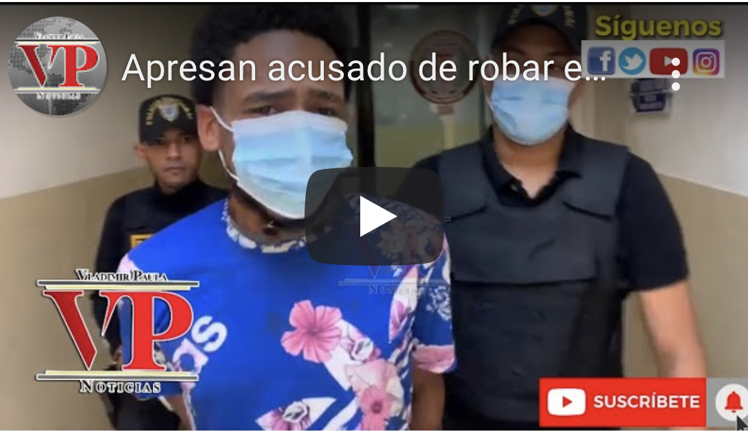 Apresan acusado de robar en varias casas de SFM; él se responsabiliza de un solo robo