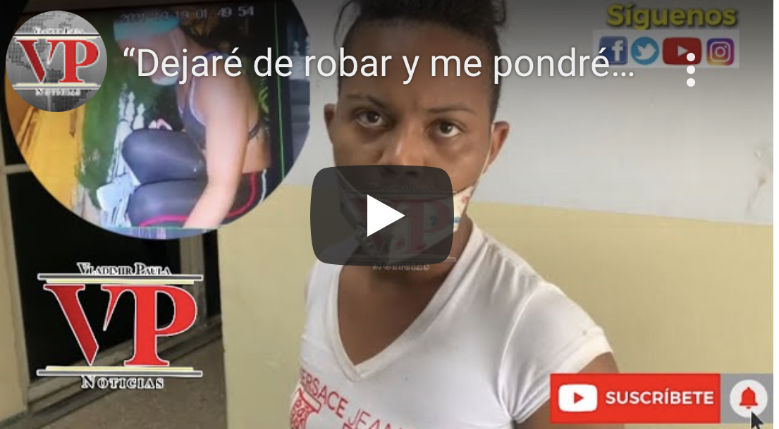 “Dejaré de robar y me pondré a cueriar” afirma travesti apresado por robar en una vivienda en SFM