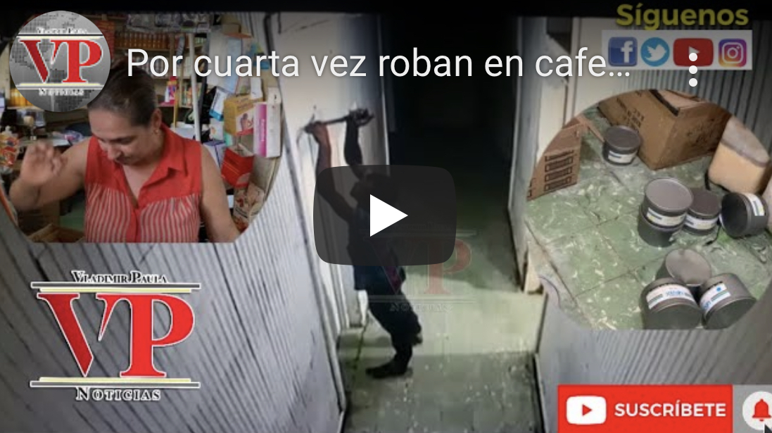 Por cuarta vez roban en cafetería parada La Voladora SFM; vendedora dice que está harta