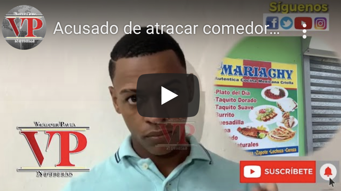 Acusado de atracar comedor en SFM dice que no sabe de eso y que es inocente