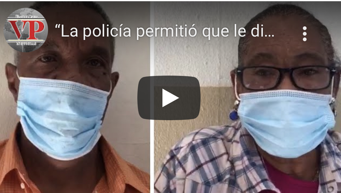 “La Policía permitió que le dieran un batazo a nuestro nieto en SFM”